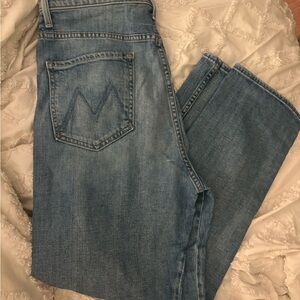 Mother Denim Tippy Top high rise jeans
